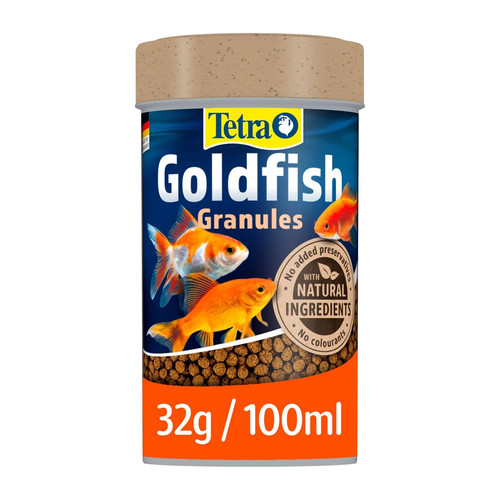 Goldfish fish food granules - fish,