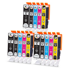 15 Ink Cartridge For Canon MG5700 MG5750 MG5751 MG5752 MG6800 PGI570XL CLI571XL