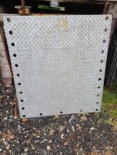 Galvanized steel chequer plate sheet*Very Heavy Duty 4mm Thick