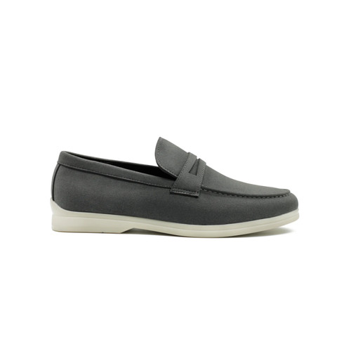 Men faux suede - suede, penny