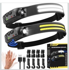 Head Torch Rechargeable,2 Pack