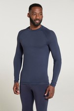 Mountain Warehouse Keep The Heat Mens Techtherm Base Layer Long Sleeved Top