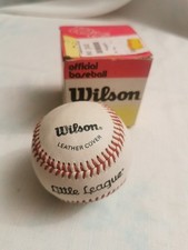 Wilson Little League Leather Cover Baseball Ball A1054 Cushioned Cork 