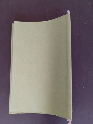 Used green suspension files - green,