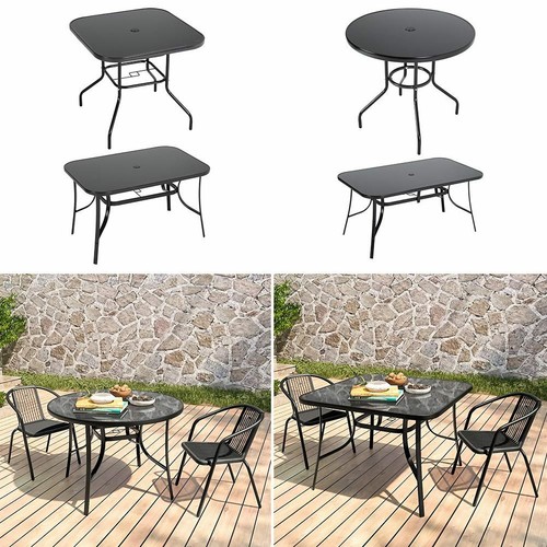 Round bistro table metal frame - round,