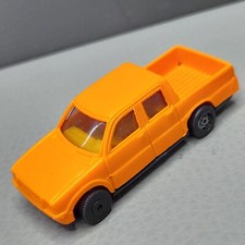 Toy Pickup Truck Miniature Orange 4x4 Off Road 