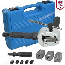 Brake Line Flaring Tool Kit Single Double Flare Tool 45° for 3/16",5mm,1/4" Tube