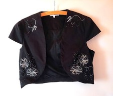 Jane Norman sequin bolero / shrug