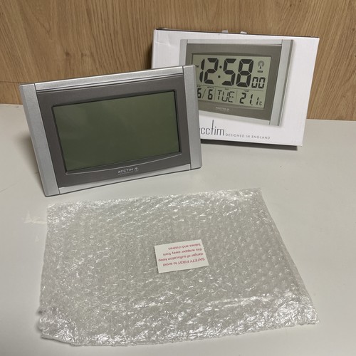 Acctim stratus digital clock - acctim,