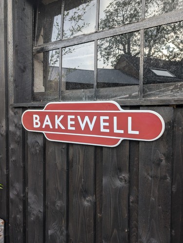 Bakewell totem enamel - bakewell, sign
