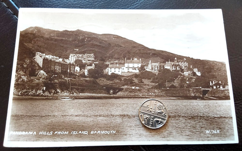 Barmouth panorama hills from - barmouth,,