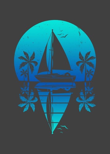 Sailboat boat captain premium - boat,