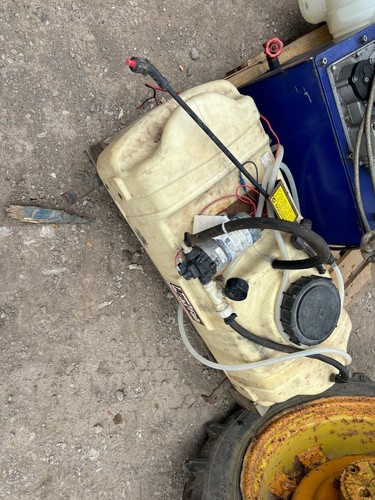Atv quad bike - weed, sprayer