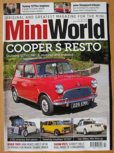 Mini world july - july, cooper