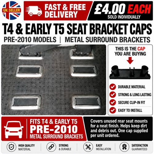 Rear seat bracket cap floor - rear, cap,