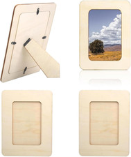 4 PCS 4X6.1 Inch Wooden