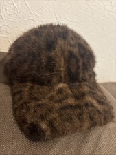 Leopard print faux fur - leopard,