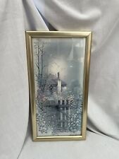 House & Garden Art Print By Andres Orpinas Framed