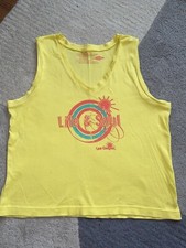 Yellow Lee Cooper Vest Top -