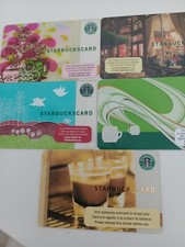 Starbucks Gift Cards Various Older Ones