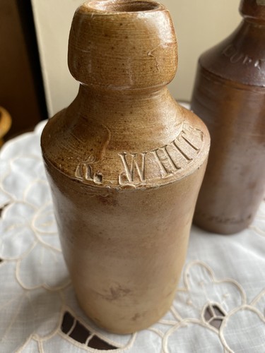White vintage stoneware - white,