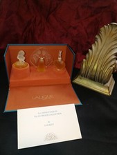 VINTAGE LALIQUE MINI PERFUME BOTTLE SET " LES INTROUVABLES ULTIMATE BOXED SET "