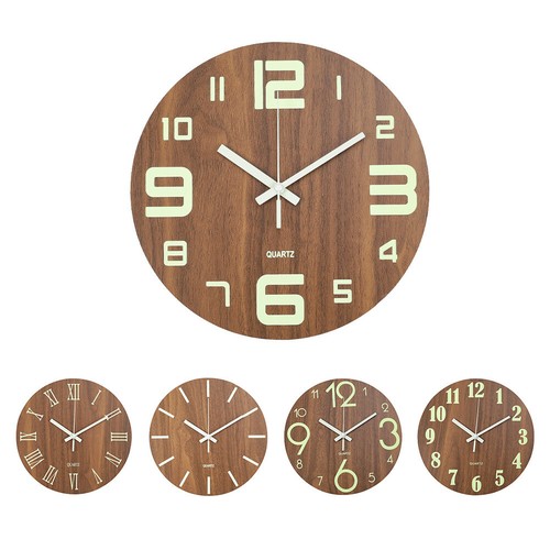 30cm luminous wall clock - 30cm,