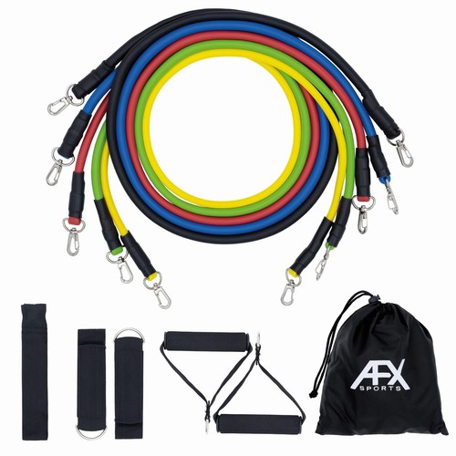 Exercise resistance bands - exercise, set