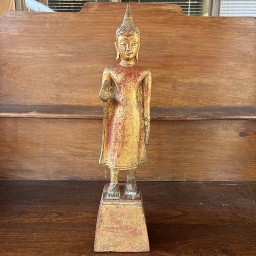 Antique burmese buddha - burmese,