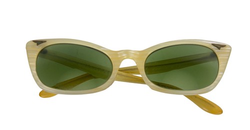 Vintage 50s cat eye glasses - 50s,