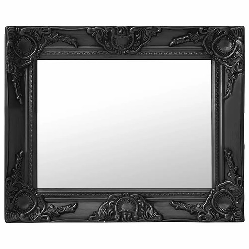 Wall mirror black - black, 50x40