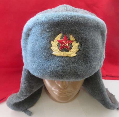 Soviet russia ushanka winter - soviet,