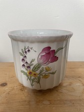 Vintage Spode Plant Pot White
