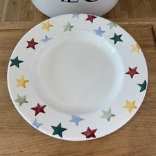 EMMA BRIDGEWATER POLKA STARS 10.5” DINNER PLATE FIRST RARE DISCONTINUED PATTERN