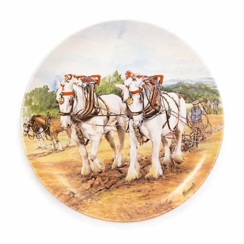 Danbury mint working horses - danbury,