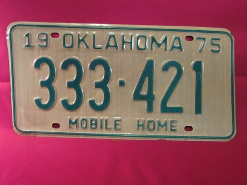 License plate mobile home - license,