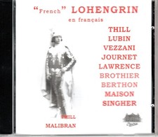 FRENCH LOHENGRIN - THILL -