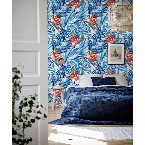 Exotic blue paradise removable - blue,