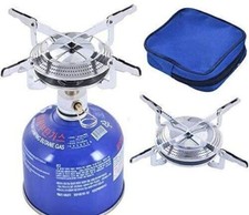 Portable Mini Stove Compact Camping Hiking Fishing BBQ Gas Heater Cooker Outdoor