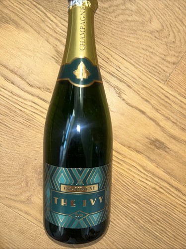 The ivy champagne empty bottle - the,