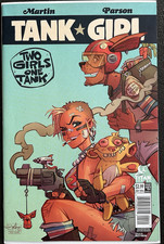 Tank Girl Two Girls One Tank #2 2016 Titan Brett Parsons Variant Cover A NM