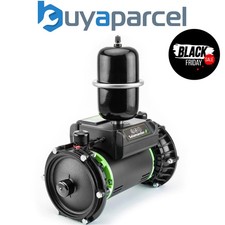 Salamander RP50TU 1.5 Bar Right Twin Impeller Shower Pump Negative Head & Hoses