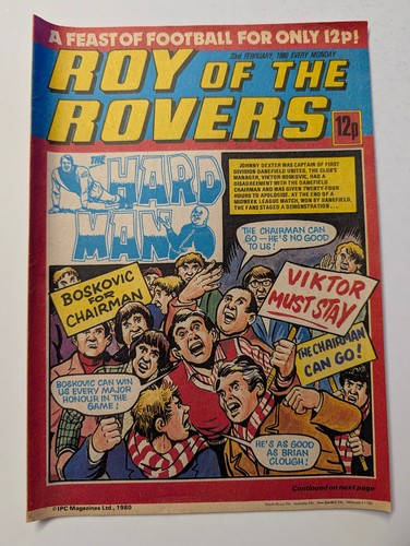 Roy the rovers comic 23rd - of,