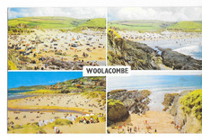 postcard - Woolacombe - multi
