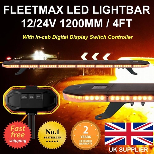 Led amber light bar strobe - led,