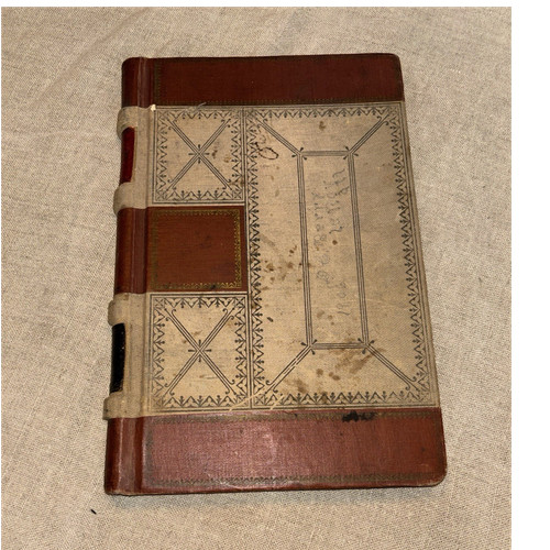 Antique 1880s leather - 1880s,