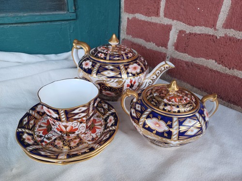 Vtg royal crown derby england - derby,