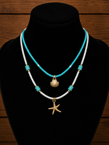 Faux shell pearl beach - pearl,