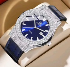 Mens bling iced out hip hop