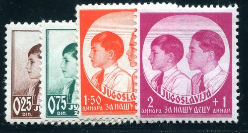 Yugoslavia 1937 330 333 - 330-333, **